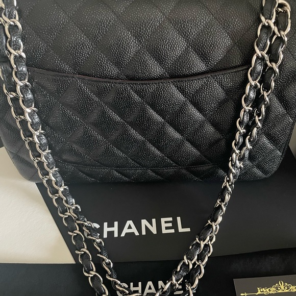 ✨Chanel Classic Caviar Jumbo Double Flap✨ - Picture 10 of 13
